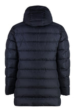 Load image into Gallery viewer, Hooded nylon down jacket