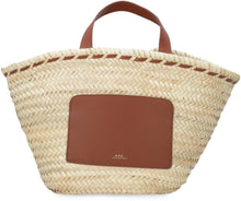 Load image into Gallery viewer, Zoe raffia tote bag