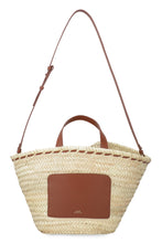 Load image into Gallery viewer, Zoe raffia tote bag