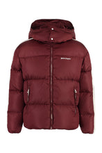 Load image into Gallery viewer, Hooded nylon down jacket