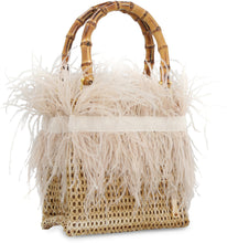 Load image into Gallery viewer, Positano raffia handbag