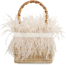 Load image into Gallery viewer, Positano raffia handbag