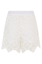 Load image into Gallery viewer, Crochet shorts with lace effect