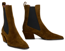 Load image into Gallery viewer, Pointed suede boots