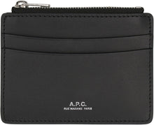 Load image into Gallery viewer, Leather card holder