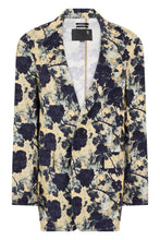 Load image into Gallery viewer, Floral blazer in cotton