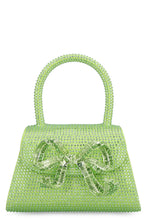 Load image into Gallery viewer, Embellished satin Bow Bag