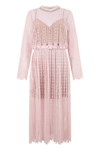 Load image into Gallery viewer, Lace midi dress