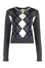 Load image into Gallery viewer, Sweater with crystal finishes
