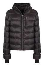 Load image into Gallery viewer, Full-zip down jacket with hood