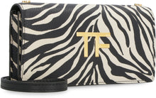 Load image into Gallery viewer, Printed leather clutch