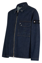 Load image into Gallery viewer, Denim jacket with zipper