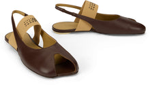 Load image into Gallery viewer, Anatomic numeric slingback ballerinas