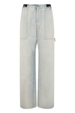 Load image into Gallery viewer, Straight jeans in cotton denim