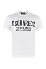 Load image into Gallery viewer, Cotton crew-neck T-shirt