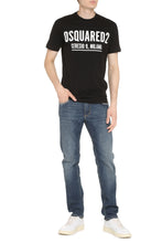 Load image into Gallery viewer, Cotton crew-neck T-shirt