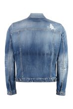 Load image into Gallery viewer, Dan destroyed denim jacket