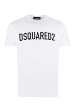 Load image into Gallery viewer, Printed stretch cotton T-shirt
