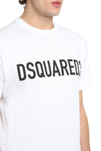 Load image into Gallery viewer, Printed stretch cotton T-shirt