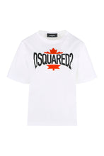 Load image into Gallery viewer, Short sleeve printed cotton t-shirt
