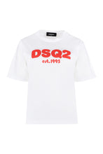 Load image into Gallery viewer, Short sleeve printed cotton t-shirt