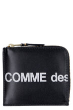 Load image into Gallery viewer, Huge leather zipped coin purse