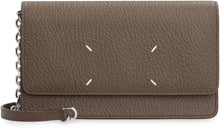 Load image into Gallery viewer, Four Stitches leather wallet on chain