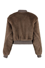 Load image into Gallery viewer, Saturno faux fur bomber jacket