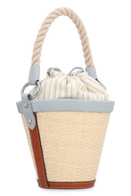 Load image into Gallery viewer, Raffia bucket bag