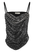 Load image into Gallery viewer, Top with rhinestones and thin straps
