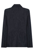 Load image into Gallery viewer, Cotton denim blazer