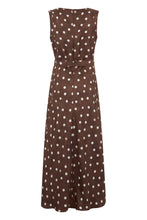 Load image into Gallery viewer, Silk dress with polka dots