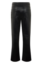 Load image into Gallery viewer, Flared pants in eco-leather