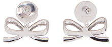 Load image into Gallery viewer, Earrings with bow and pearl