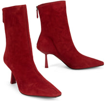 Load image into Gallery viewer, High-heeled boots in suede