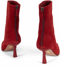 Load image into Gallery viewer, High-heeled boots in suede