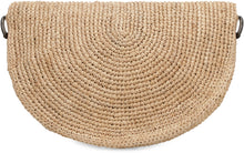 Load image into Gallery viewer, Tiako raffia crossbody bag