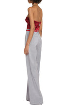 Load image into Gallery viewer, Satin bodice jumpsuit