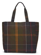Load image into Gallery viewer, Tote bag in tartan