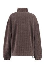 Load image into Gallery viewer, Chenille full-zip sweatshirt