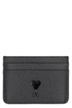 Load image into Gallery viewer, Logo detail leather card holder