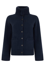 Load image into Gallery viewer, Cardigan with High Collar