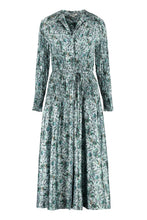 Load image into Gallery viewer, Floral print shirtdress