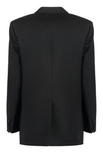 Load image into Gallery viewer, Peagan Double-breasted wool jacket