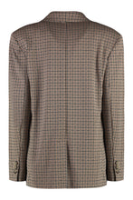 Load image into Gallery viewer, Veletta houndstooth pattern blazer