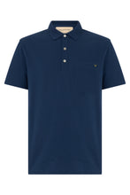 Load image into Gallery viewer, Pique cotton polo with VGold