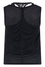 Load image into Gallery viewer, Black Stocking tank top in jersey