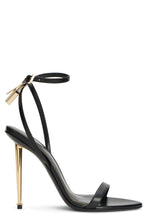 Load image into Gallery viewer, High-heeled sandals in leather