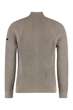Load image into Gallery viewer, Sweater with zip Velvet Rave in ribbed fabric