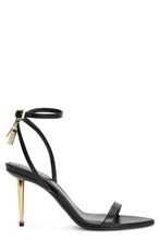 Load image into Gallery viewer, High-heeled sandal in leather